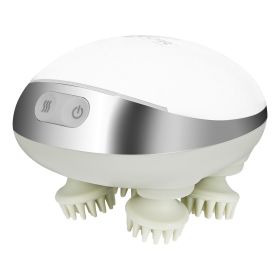 Electric Scalp Massager with Heat, Rechargeable Heated Head Massager