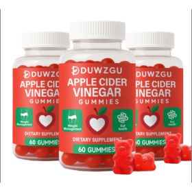 AppleVinegar Soft Candy (Option: 60 Tablets Per Bottle-3PCS)