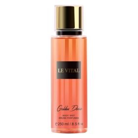 Body Mist - Golden Desire&Body Mist -Genuine Attraction&Body Mist - Allure Delight&Body Mist - Fresh Pear, 8.5fl.oz, 250ml, 12 Master (Option: Body Mist  Golden Desire)