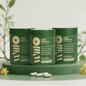 Female Hair Growth Support Supplement - Helps hair become thicker, fuller and grow healthily - 30 servings (1 box) (style: capsule-3)