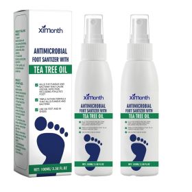 Tea tree oil foot spray, tea tree oil foot spray, foot and shoe refresher, quick-drying and easy to carry (style: spray-2)
