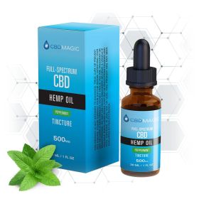 Full Spectrum CBD Oil (Dosages: 500mg, Flavours: Peppermint)