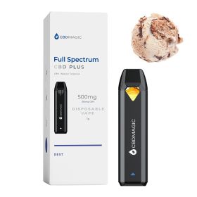 Full Spectrum CBD Vape for Rest 850mg (Type: Rest, Terpene Profile: Gelato)