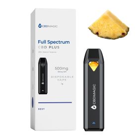Full Spectrum CBD Vape for Rest 850mg (Type: Rest, Terpene Profile: Pineapple)